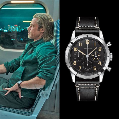 brad pitt breitling|Brad Pitt watch bullet train.